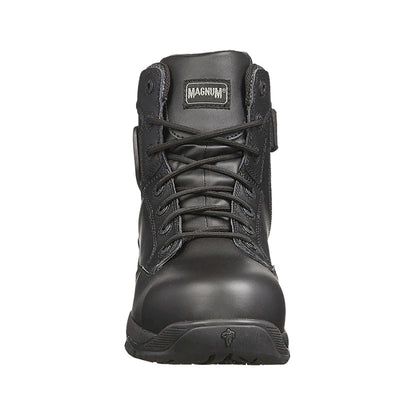 Magnum Strike Force 6.0 Leather Side-Zip Composite Toe Waterproof Boot Black Tactical Distributors Ltd New Zealand