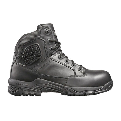 Magnum Strike Force 6.0 Leather Side-Zip Composite Toe Waterproof Boot Black 7.0 US Regular Tactical Distributors Ltd New Zealand