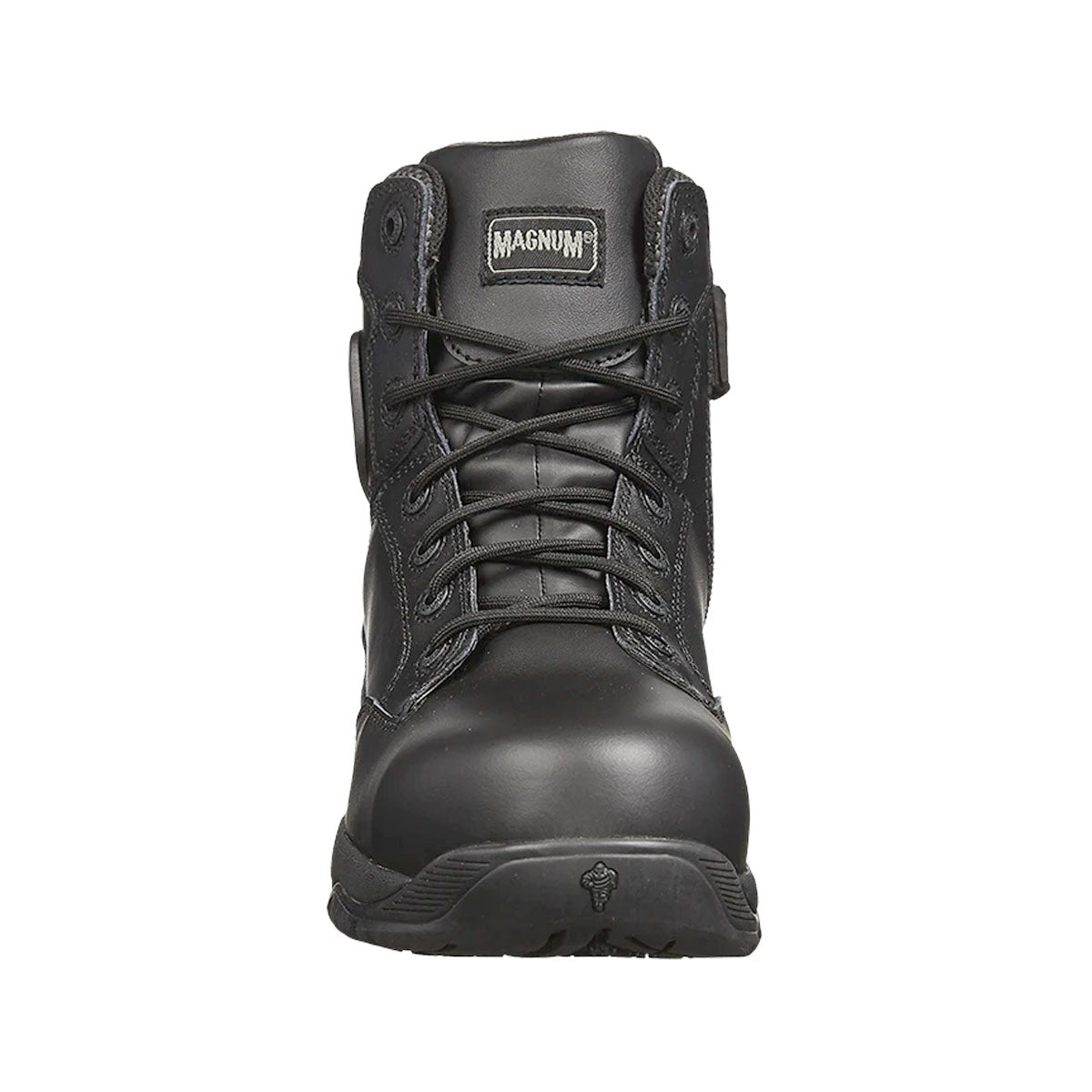 Magnum Strike Force 6.0 Leather Side-Zip Composite Toe Waterproof Men's Boot Black MSF645 Boots Magnum Footwear Tactical Gear Supplier Tactical Distributors Australia