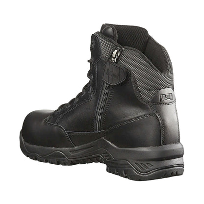 Magnum Strike Force 6.0 Leather Side-Zip Composite Toe Waterproof Men's Boot Black MSF645 Tactical Distributors Ltd New Zealand