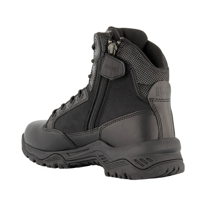 Magnum Strike Force 6.0 Side-Zip Composite Toe Women's Boot Black SZ 7 US Womens Only 7.0 US Regular Tactical Distributors Ltd New Zealand