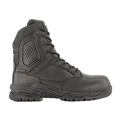 Magnum Strike Force 8.0 Leather Side-Zip Composite Toe Waterproof Boot Black 4US Tactical Distributors Ltd New Zealand