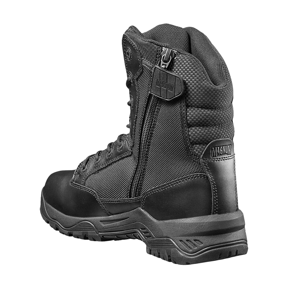 Magnum Strike Force 8.0 Side-Zip Composite Toe Women's Boots Black Tactical Distributors Ltd New Zealand