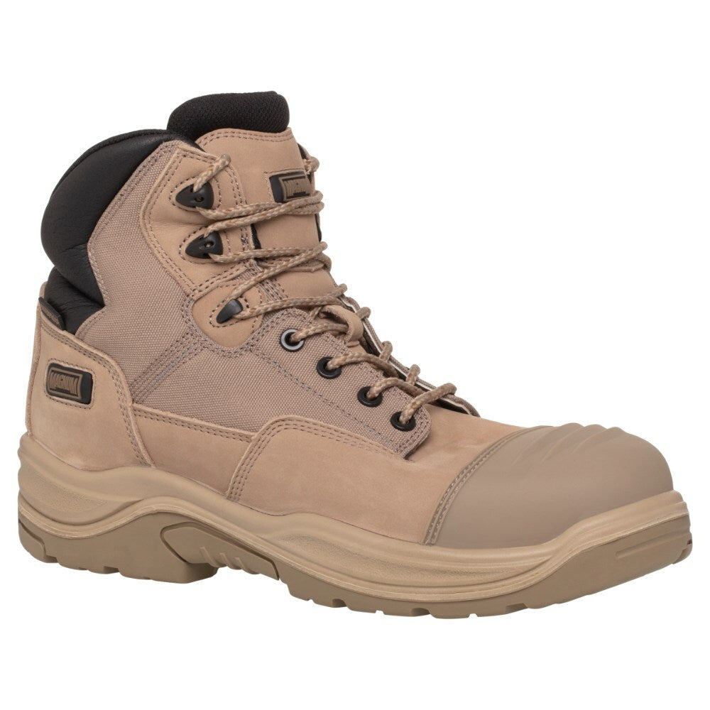 Magnum Trademaster Lite Composite Toe Side Zip Waterproof Boot Stone Tactical Distributors Ltd New Zealand