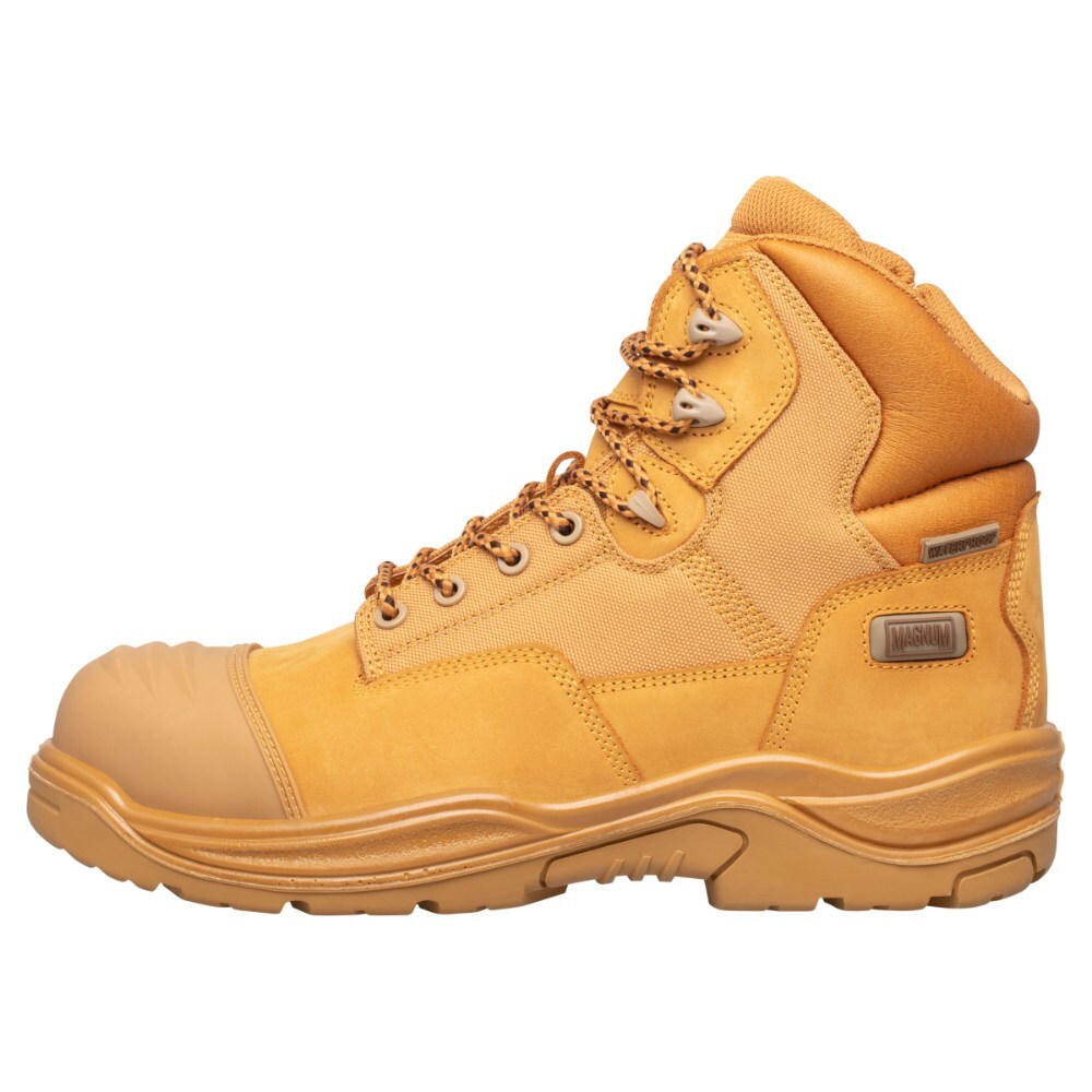 Magnum Trademaster Lite Composite Toe Side Zip Waterproof Boot Wheat Tactical Distributors Ltd New Zealand