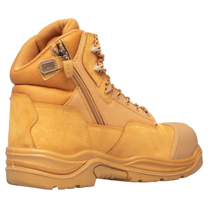 Magnum Trademaster Lite Composite Toe Side Zip Waterproof Boot Wheat Tactical Distributors Ltd New Zealand