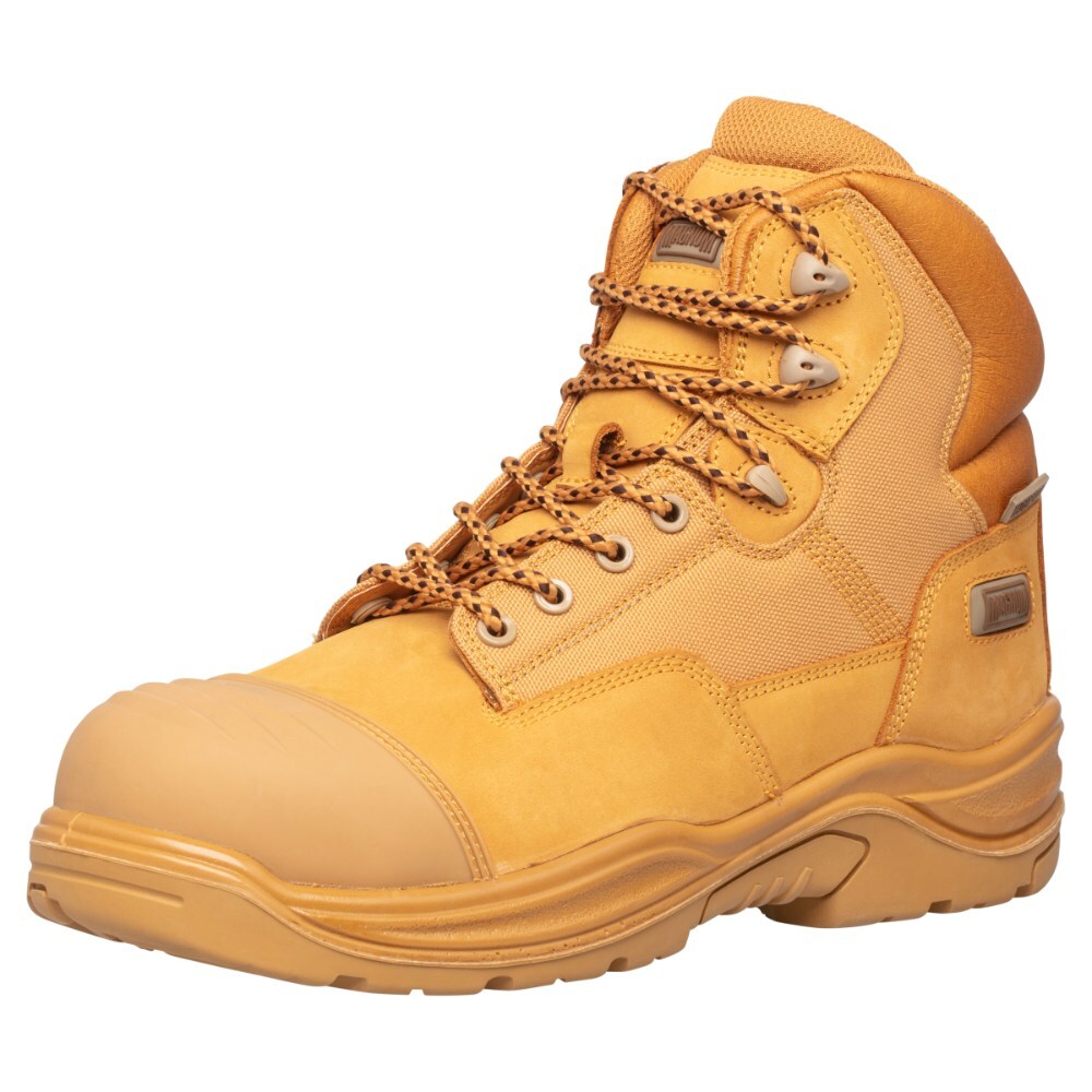 Magnum Trademaster Lite Composite Toe Side Zip Waterproof Boot Wheat Tactical Distributors Ltd New Zealand