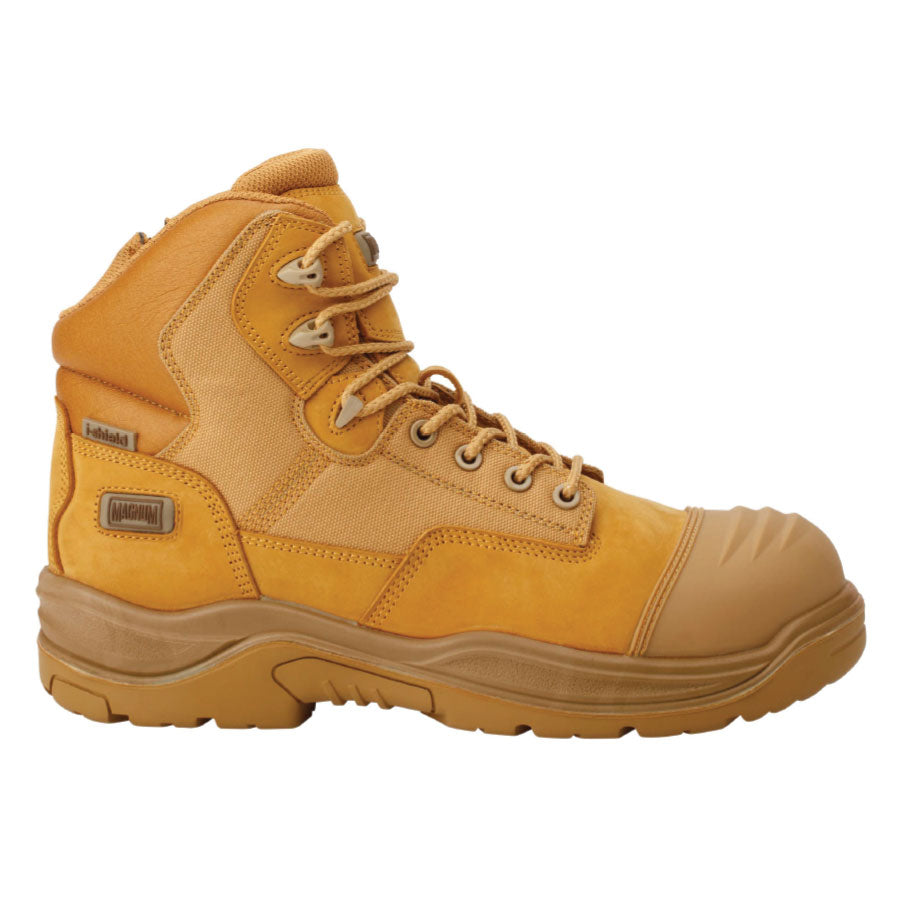 Magnum Trademaster Lite Composite Toe Side Zip Waterproof Boot Wheat Tactical Distributors Ltd New Zealand