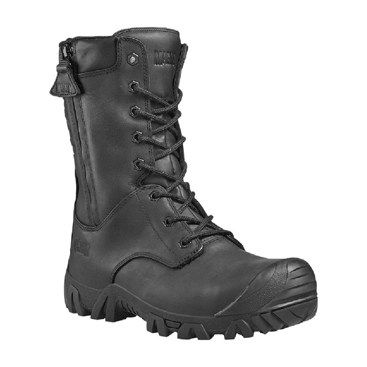 Magnum Vulcan PRO Leather Double Side-Zip Composite Toe and Plate Waterproof Boot Tactical Distributors Ltd New Zealand