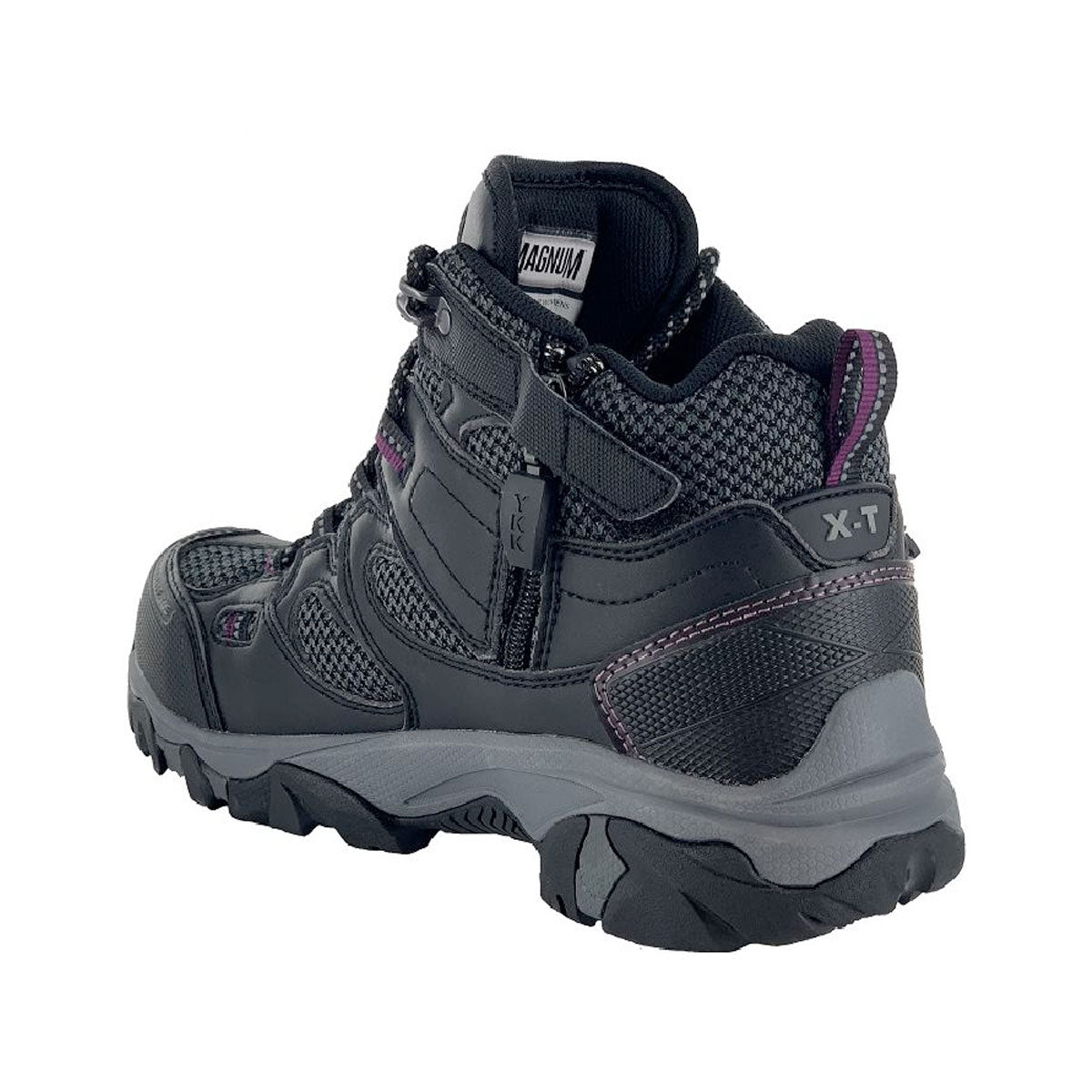 Magnum XT Boron Mid CT SZ WP Womens Boots Black Purple Limited Sizes Tactical Distributors Ltd New Zealand