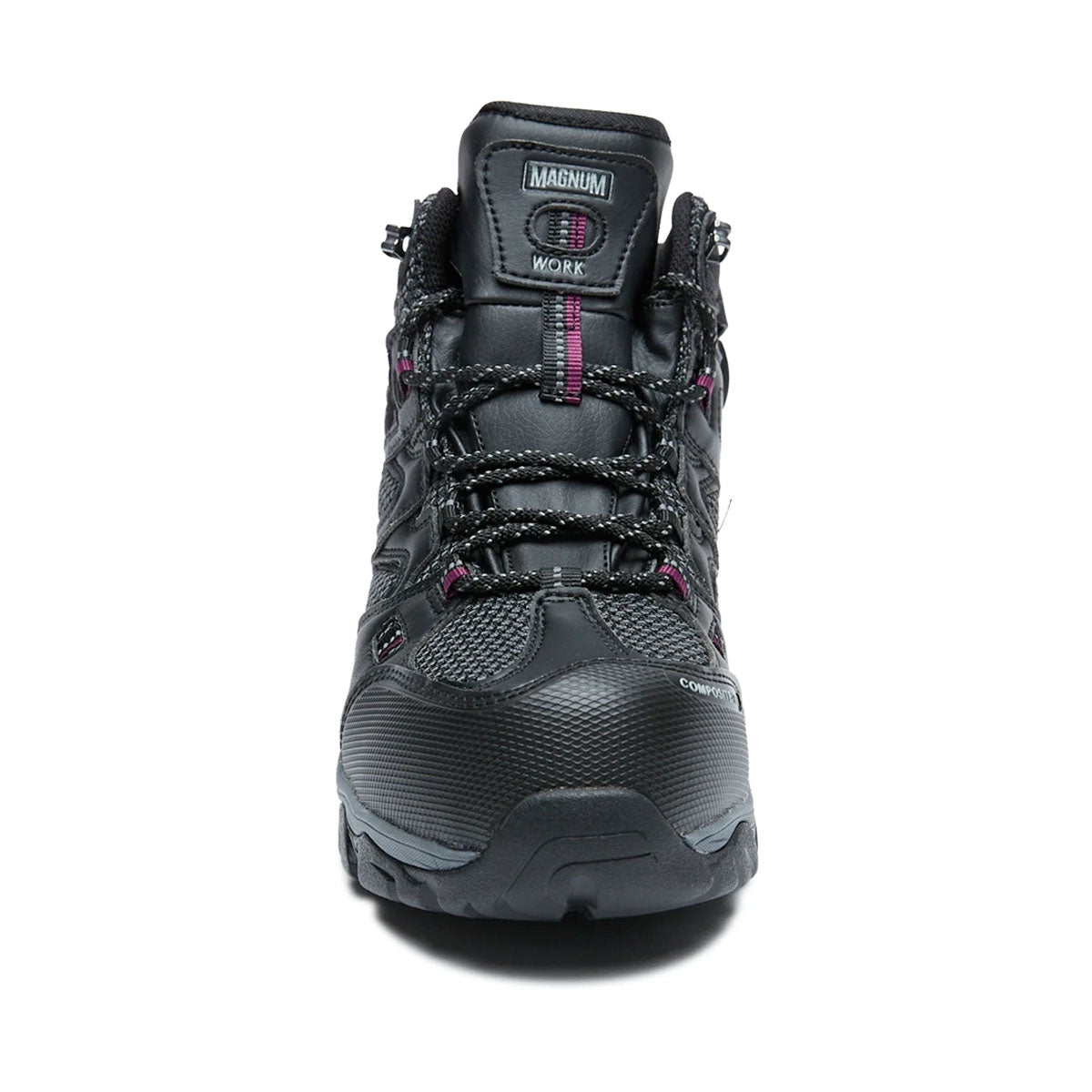 Magnum XT Boron Mid CT SZ WP Womens Boots Black Purple Limited Sizes Tactical Distributors Ltd New Zealand