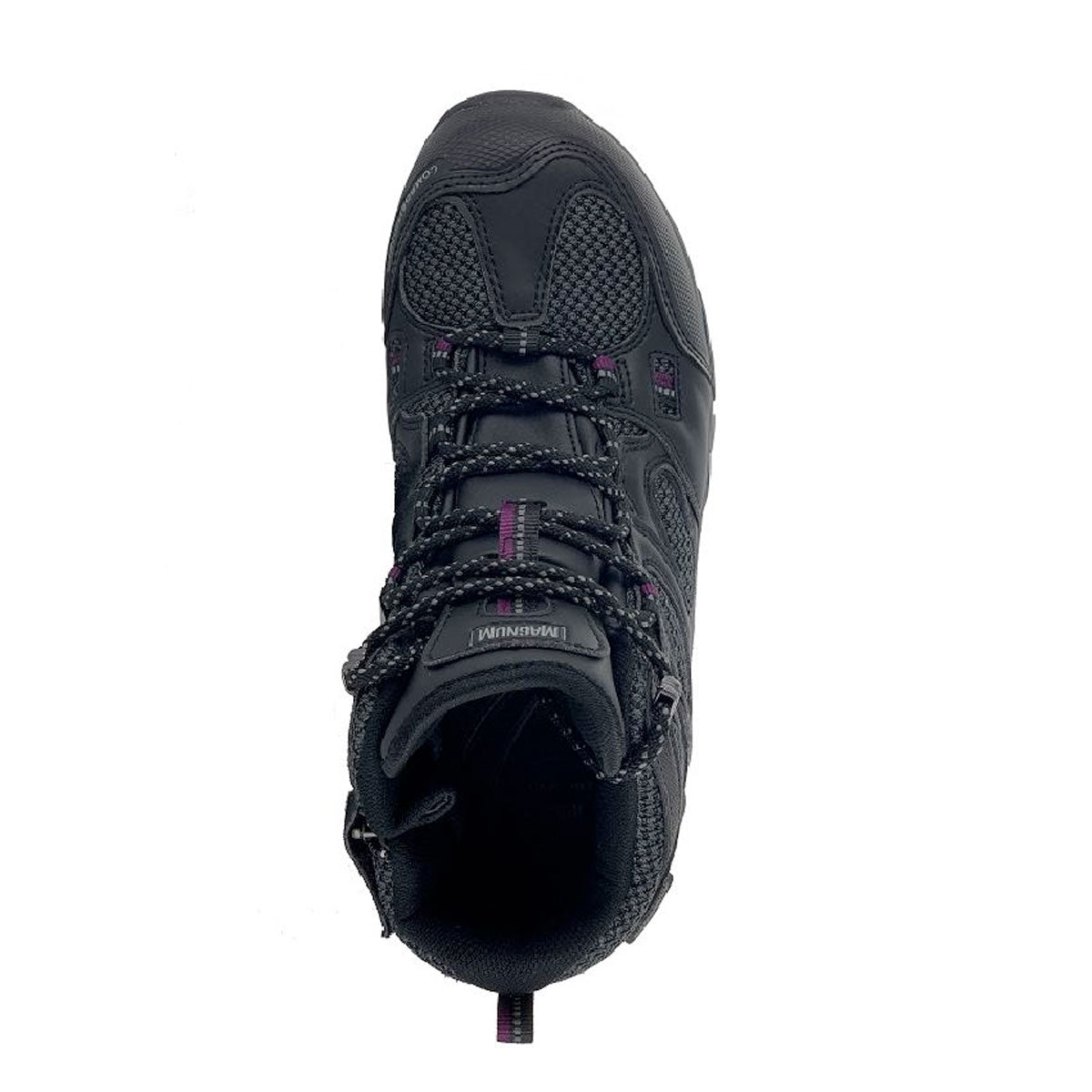 Magnum XT Boron Mid CT SZ WP Womens Boots Black Purple Limited Sizes Tactical Distributors Ltd New Zealand