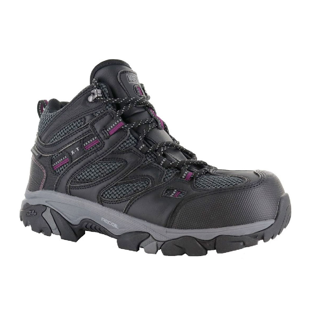 Magnum XT Boron Mid CT SZ WP Womens Boots Black Purple Tactical Distributors Ltd New Zealand