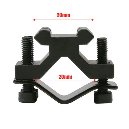 Mantis X Barrel Mount Picatinny Rail 10-20mm Universal Single Rail Adapter Training Gear Mantis Tactical Gear Supplier Tactical Distributors Australia