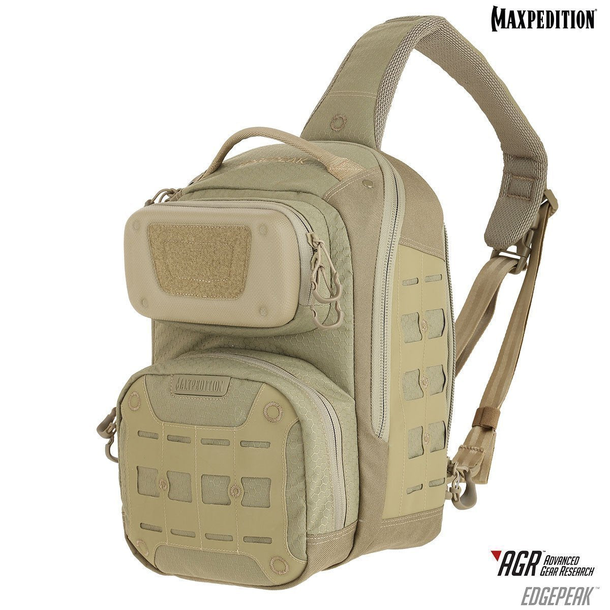 Maxpedition Edgepeak Ambidextrous Sling Pack 15L Tan Tactical Distributors Ltd New Zealand