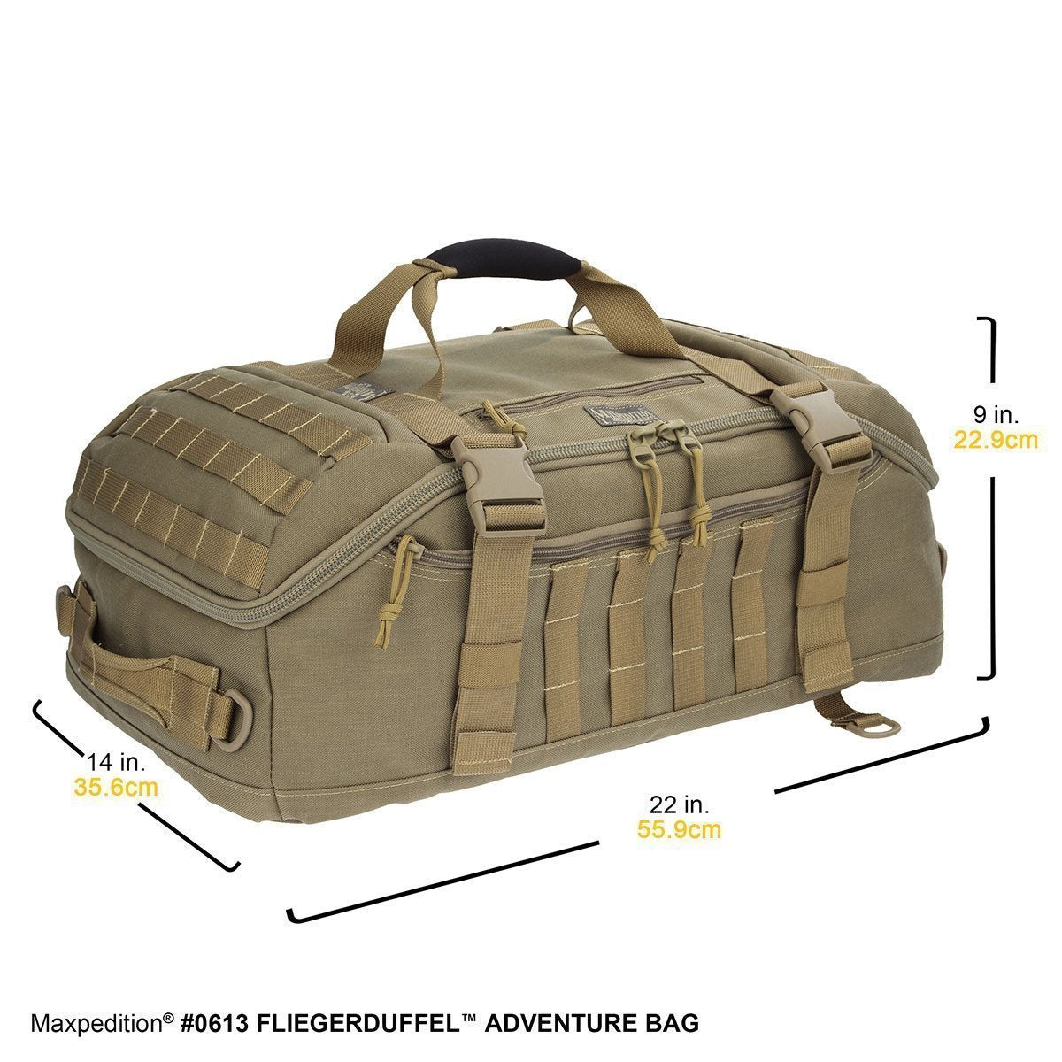 Maxpedition Fliegerduffel Adventure Duffle Bag and Backpack Tactical Distributors Ltd New Zealand