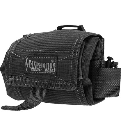 Maxpedition Mega Rollypoly Folding Dump Pouch Black Tactical Distributors Ltd New Zealand