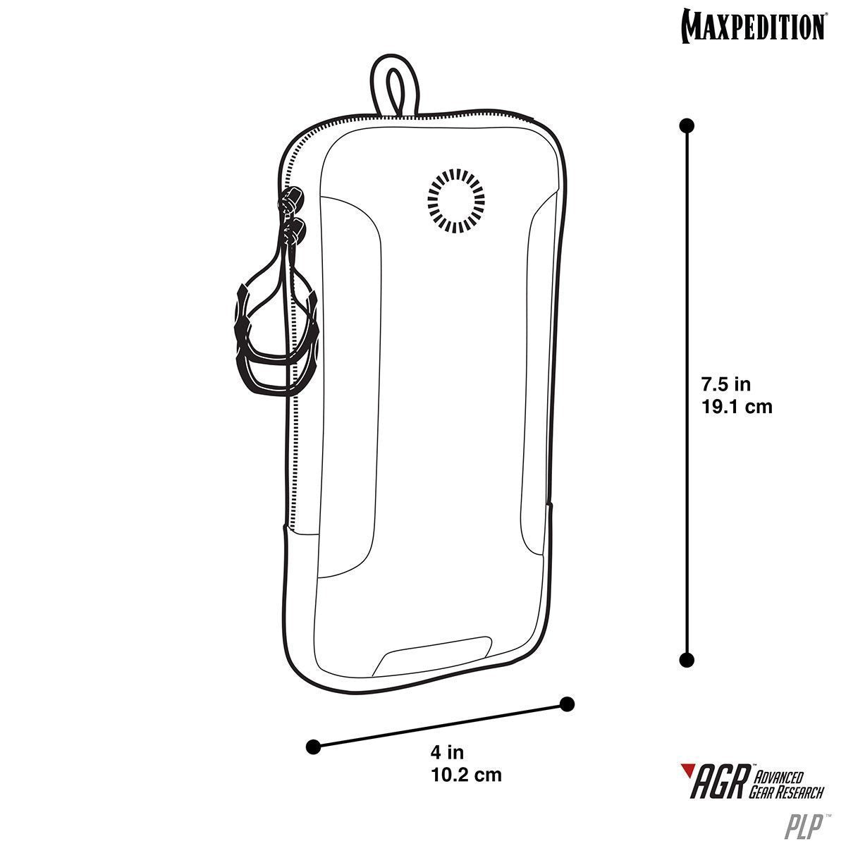 Maxpedition PLP iPhone 6/6S/7 Plus Pouch Tactical Distributors Ltd New Zealand