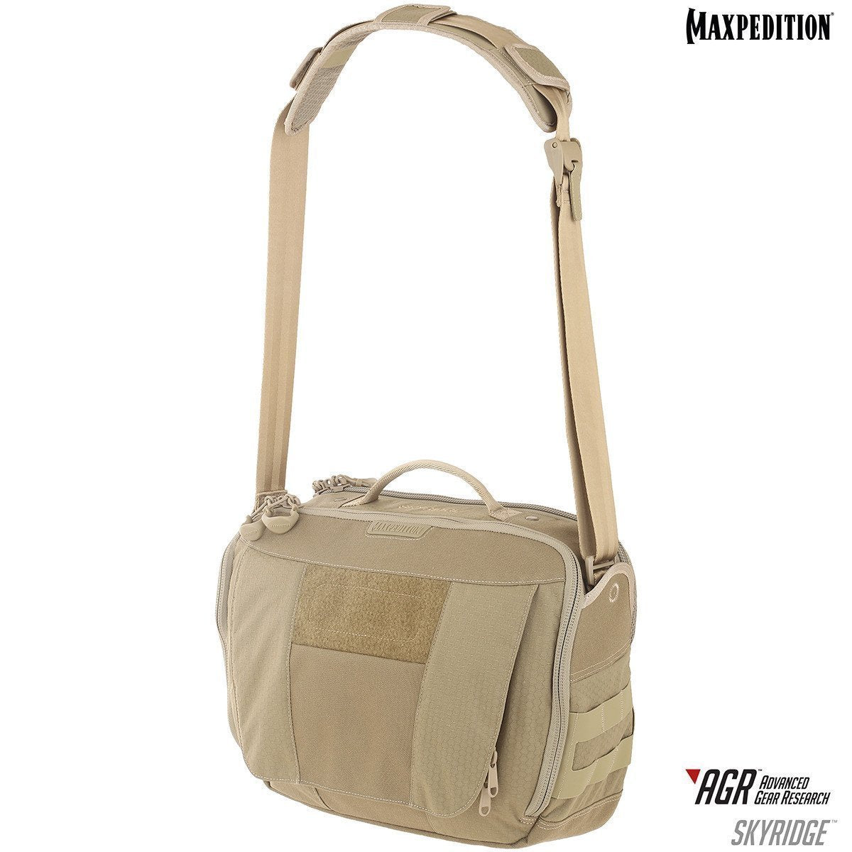 Maxpedition Skyridge Tech Messenger Bag 12.5L Tan Tactical Distributors Ltd New Zealand