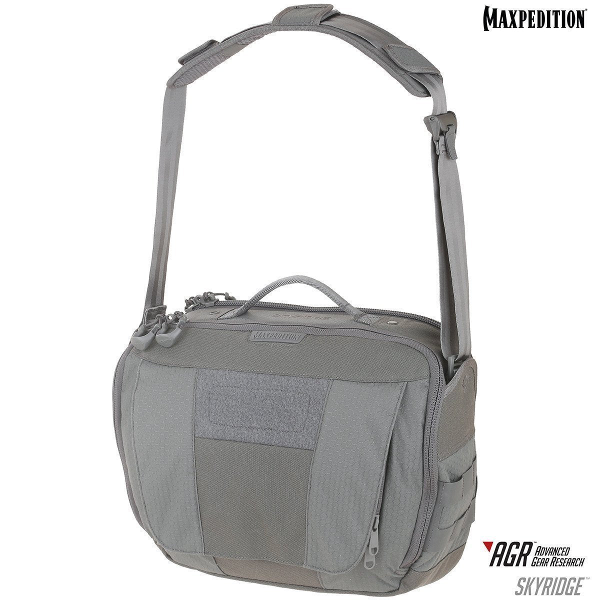 Maxpedition Skyridge Tech Messenger Bag 12.5L Gray Tactical Distributors Ltd New Zealand