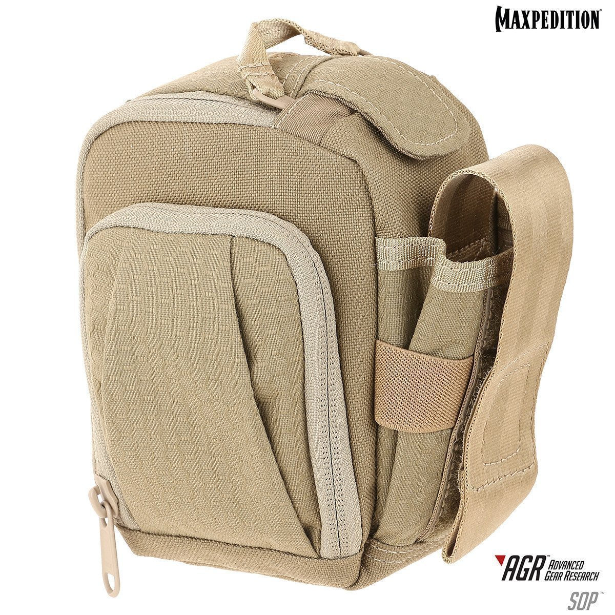 Maxpedition SOP Side Opening Pouch Tan Tactical Distributors Ltd New Zealand