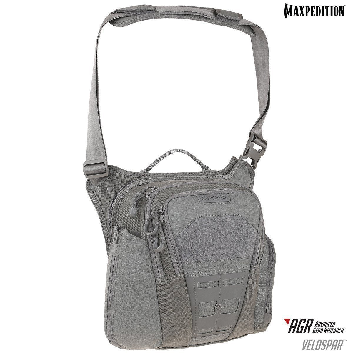 Maxpedition Veldspar Crossbody Shoulder Bag 8L Gray Tactical Distributors Ltd New Zealand