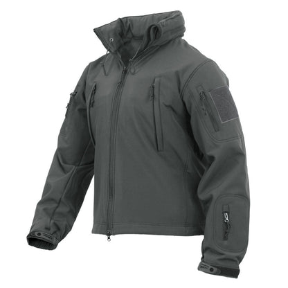 MilSpec Concealed Carry Soft Shell Jacket Gunmetal Grey Small Tactical Distributors Ltd New Zealand