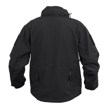 MilSpec Concealed Carry Soft Shell Jacket Midnight Black Jackets MilSpec Tactical Gear Supplier Tactical Distributors Australia