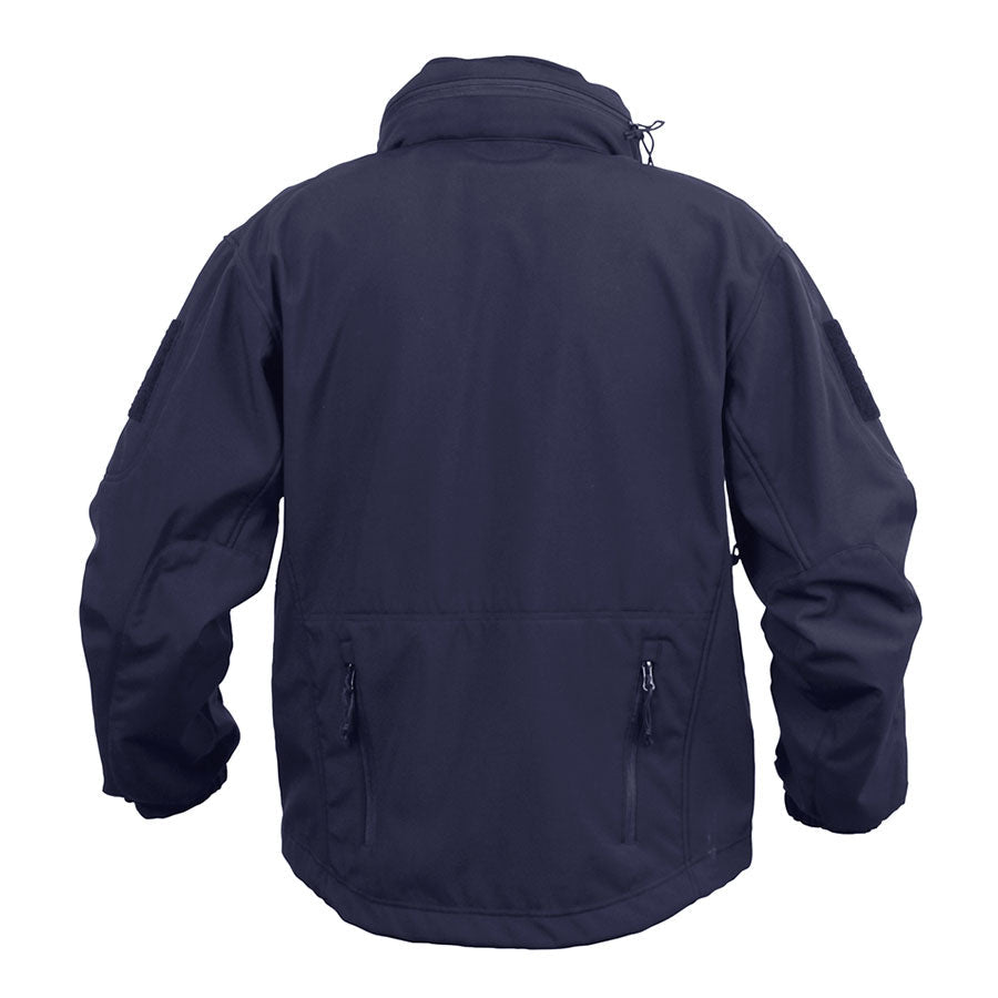 MilSpec Concealed Carry Soft Shell Jacket Midnight Navy Blue Jackets MilSpec Tactical Gear Supplier Tactical Distributors Australia