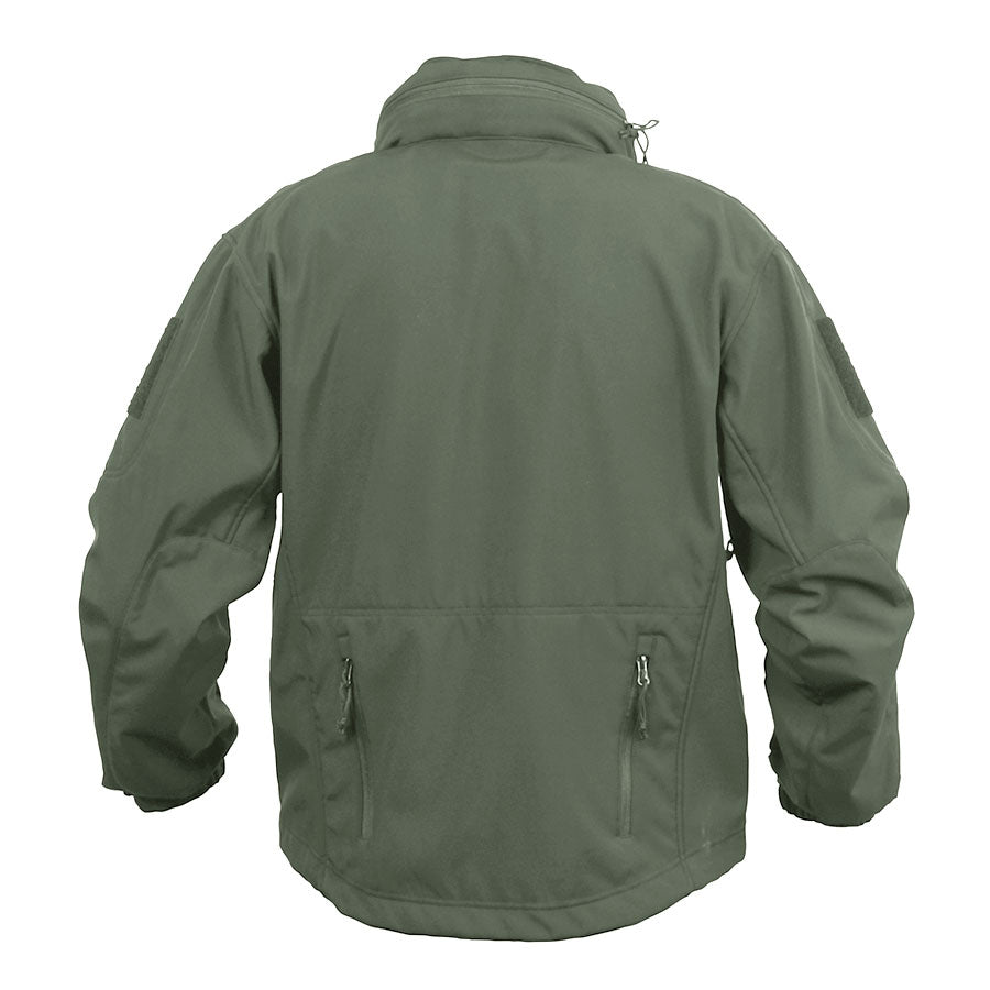 MilSpec Concealed Carry Soft Shell Jacket Olive Drab Tactical Distributors Ltd New Zealand