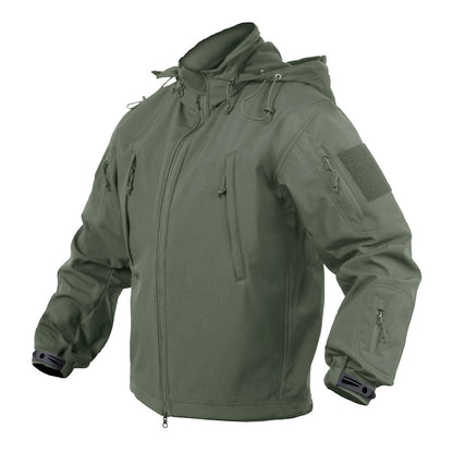 MilSpec Concealed Carry Soft Shell Jacket Olive Drab Small Tactical Distributors Ltd New Zealand