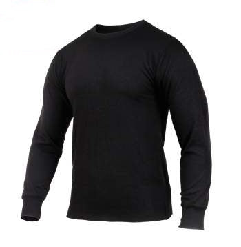 MilSpec Midweight Thermail Knit Top Black Small Tactical Distributors Ltd New Zealand