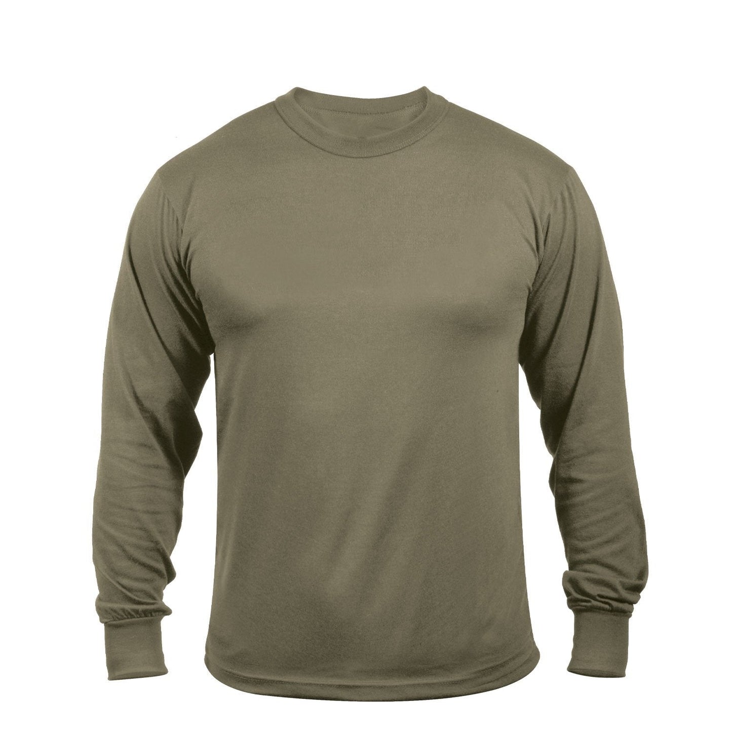 MilSpec Moisture Wicking Long Sleeve T-Shirt Coyote Small Tactical Distributors Ltd New Zealand