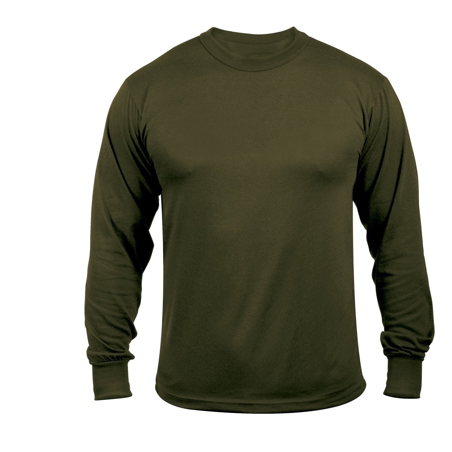 MilSpec Moisture Wicking Long Sleeve T-Shirt Olive Drab Small Tactical Distributors Ltd New Zealand