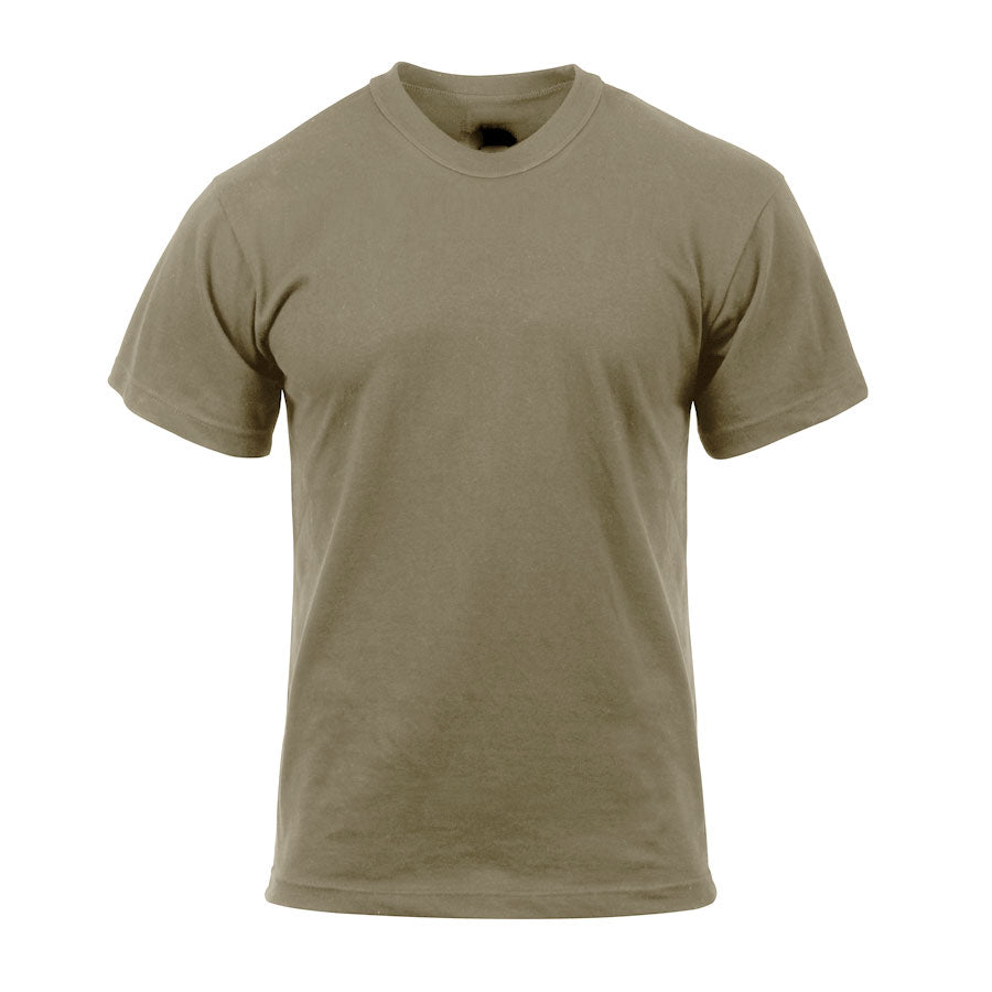 MilSpec Moisture Wicking Short Sleeve T-Shirt Coyote Brown Tactical Distributors Ltd New Zealand