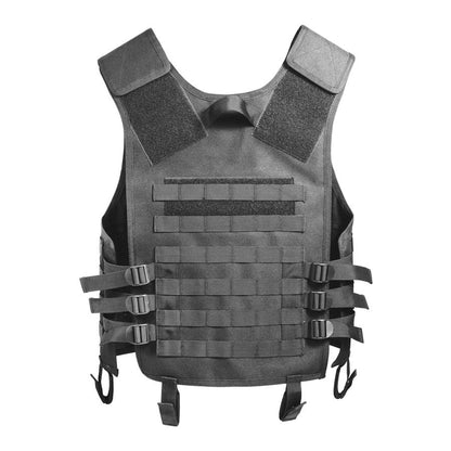 MilSpec MOLLE Modular Vest Black Tactical Distributors Ltd New Zealand