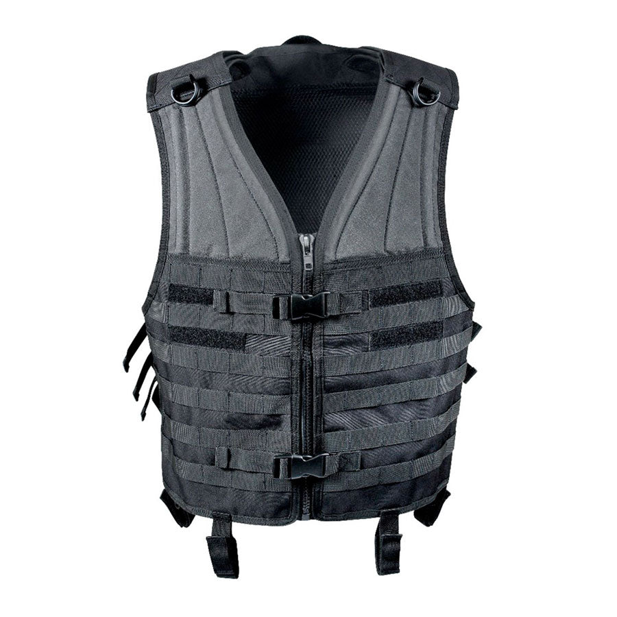 MilSpec MOLLE Modular Vest Black Tactical Distributors Ltd New Zealand