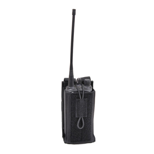 MilSpec MOLLE Universal Radio Pouch Black Tactical Distributors Ltd New Zealand