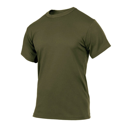 MilSpec Quick Dry Moisture Wicking T-Shirt Olive Drab Small Tactical Distributors Ltd New Zealand