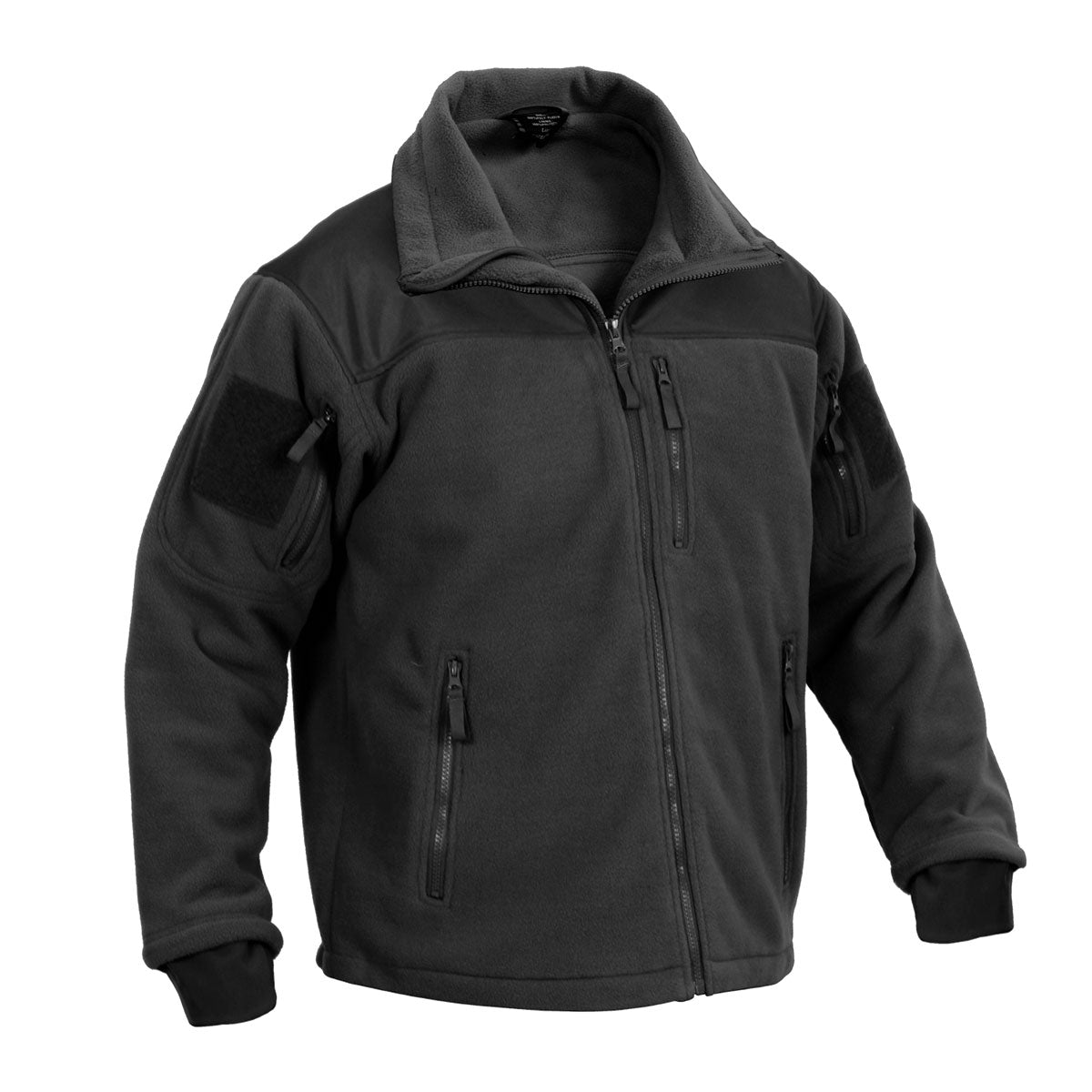 MilSpec Spec Ops Tactical Fleece Jacket Black Tactical Distributors Ltd New Zealand