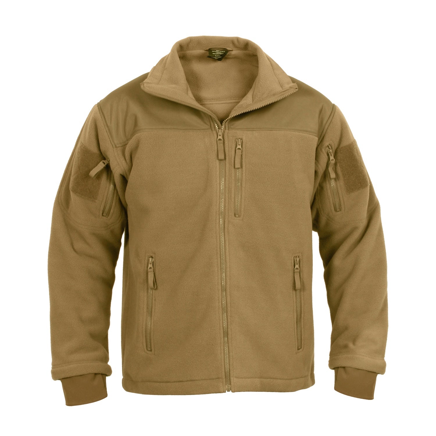 MilSpec Spec Ops Tactical Fleece Jacket Coyote Brown Coyote Brown Tactical Distributors Ltd New Zealand