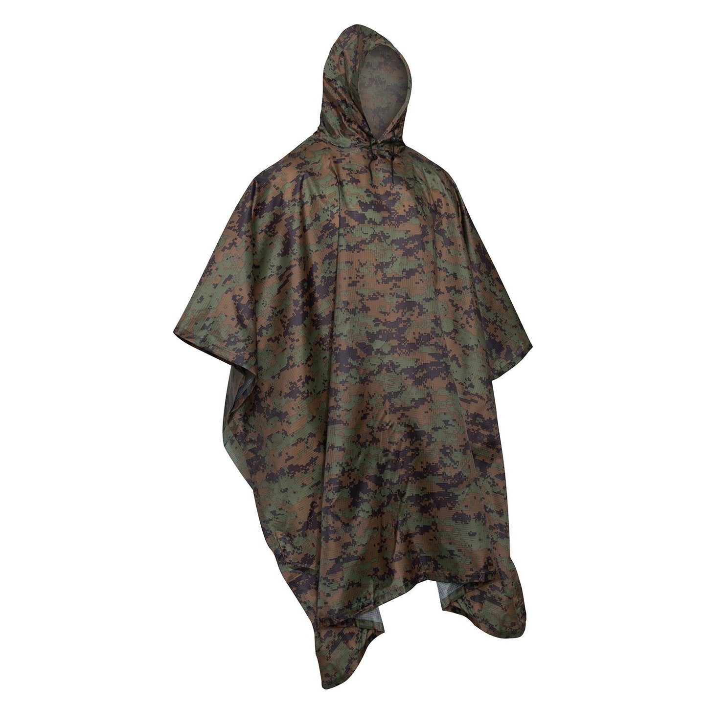 MilSpec Special G.I. Type Military Rip-Stop Poncho Woodland Digital Camo Tactical Distributors Ltd New Zealand