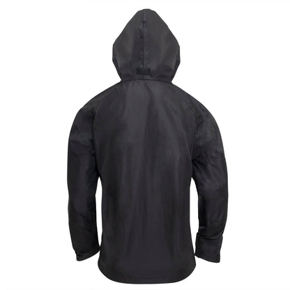 MilSpec Tactical Hard Shell Waterproof Jacket - Black Tactical Distributors Ltd New Zealand