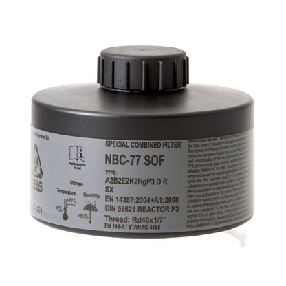 Mira Safety CBRN Gas Mask Filter NBC77 40mm Thread Canister Tactical Distributors Ltd New Zealand