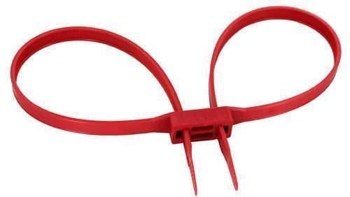 Monadnock Disposable Double Cuff Plastic Restraints Red (Training) Tactical Distributors Ltd New Zealand