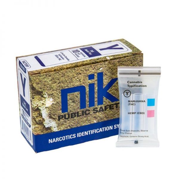 NIK Identidrug Polytesting Desk Chart and Drug Testing Kits Y (THC/CBD Quick Test) Tactical Distributors Ltd New Zealand