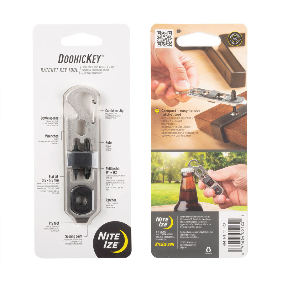 Nite Ize DoohicKey Ratchet Key Tool Tactical Distributors Ltd New Zealand