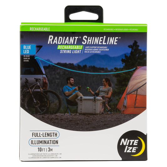 Nite Ize Radiant Rechargeable ShineLine - Blue/Blue LED Tactical Distributors Ltd New Zealand