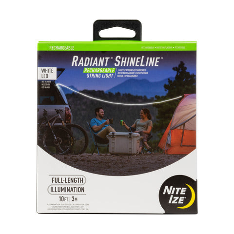 Nite Ize Radiant Rechargeable ShineLine White/White LED Tactical Distributors Ltd New Zealand