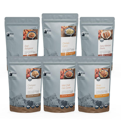 On Track Meals Gourmet MRE Meals 6 Pack of Meals (Save $18) Tactical Distributors Ltd New Zealand